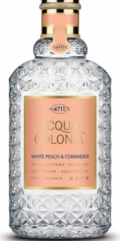 4711 Acqua Colonia White Peach & Coriander 170ml Eau de Cologne Splash & Spray