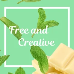 Aquolina Macaron Collection Mint and White Chocolate 500ml Showergel