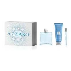 Azzaro Chrome Set 100ml edt + 75ml Showergel + 10ml edt