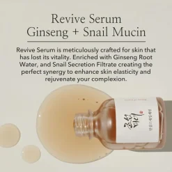 Beauty of Joseon Ginseng + Snail Mucin Revive Serum 30ml
