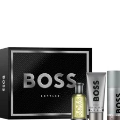Boss Bottled Set 100ml eau de toilette spray + 150ml Deodorant + 100ml Showergel