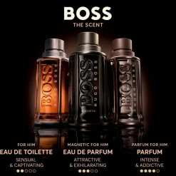 Boss The Scent Set 100ml eau de toilette spray  + 100ml Showergel + 10ml edt