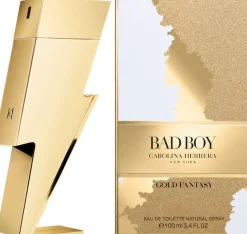 Carolina Herrera Bad Boy Gold Fantasy 100ml eau de toilette spray