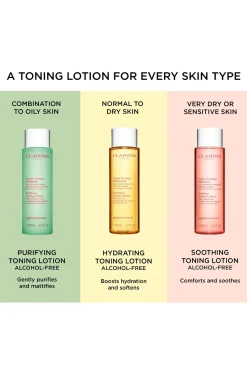Clarins Purifying Toning Lotion 200ml Reinigingslotion Gecombineerde tot Vette Huid