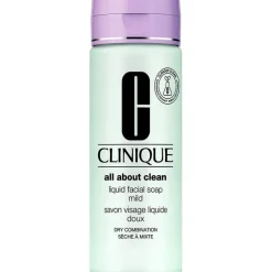Clinique All About Clean Liquid Facial Soap Mild 200ml Droge/ Zeer Droge/ Gecombineerde Huid (1-2)