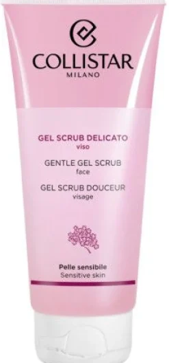 Collistar Gentle Gel Scrub 100ml Gezichtsscrub Gevoelige Huid