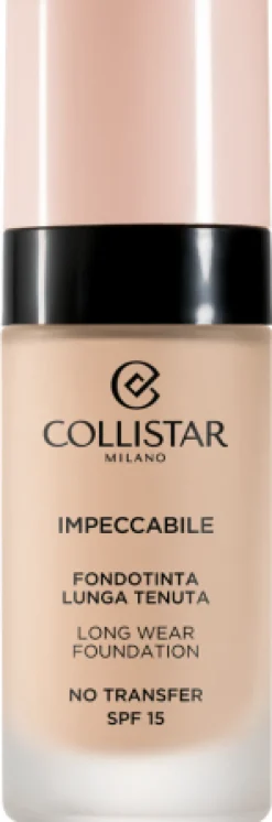 Collistar Impeccabile Longwear Foundation SPF15 30ml 1r Avorio Rosato