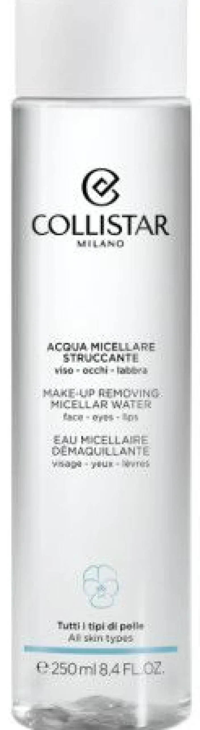 Collistar Make-Up Removing Micellar Water 250ml Gezichtsreiniging
