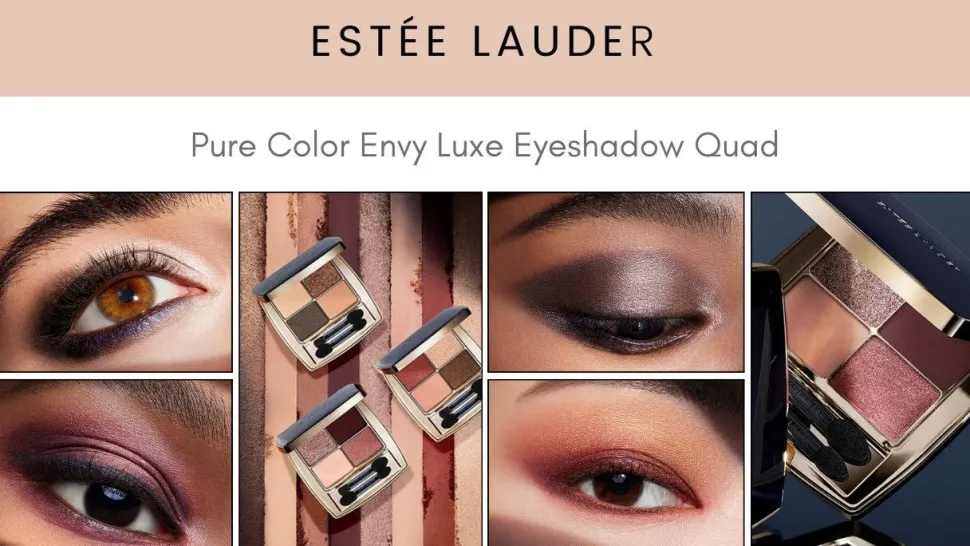 Estée Lauder Pure Color Envy Luxe Eyshadow Quad 07 Boho Rose