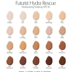 Estee Lauder Futurist Hydra Rescue Moisturising Foundation spf 45 7N2 Rich Amber 35ml