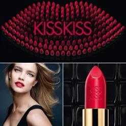 Guerlain Kisskiss Shaping Cream Lip Color 329 Poppy Red 3,5gr Lipstick