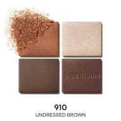 Guerlain Ombres G Eyeshadow Quad Multi-Effect Nr. 910 Undressed Brown Oogschaduw