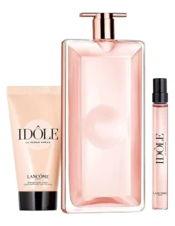 Lancôme Idôle Set 50ml eau de parfum spray +  50ml Idôle La Power Creme + 10ml edp tasspray