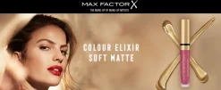 Max Factor Colour Elixir Soft Matte Vloeibare Lipstick 030 Crushed Ruby