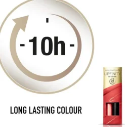 Max Factor Lipfinity Lip Colour 040 Vivacious Lipstick + Topcoat