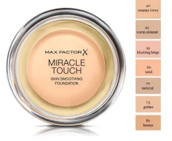 Max Factor Miracle Touch Skin Smooting Foundation 85 Caramel