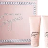 Michael Kors Gorgeous! Set 100ml edp Spray + 100ml Bodylotion + 100ml Showergel + 10ml edp
