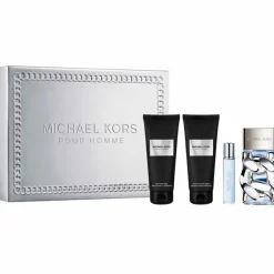 Michael Kors Pour Homme Set 100ml edp + 10ml edp + 100ml Showergel + 100ml Aftershave Balm