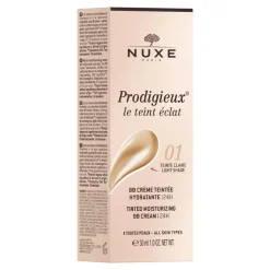 Nuxe Prodigieux Le Teint Eclat Tinted Moisturizing BB Cream 01 Light Shade