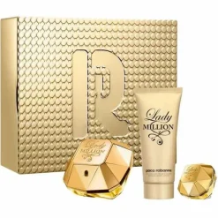 Paco Rabanne Lady Million Set 80ml eau de parfum spray + 100ml Bodylotion + 5ml edp