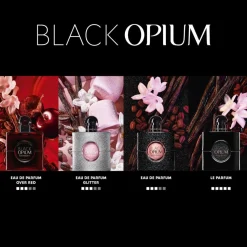 YSL Yves Saint Laurent Black Opium Glitter 90ml eau de parfum spray