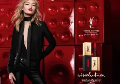 Yves Saint Laurent YSL Vernis à Lèvres Glossy Stain Pop Water Lipgloss 206 Misty Pink 6ml